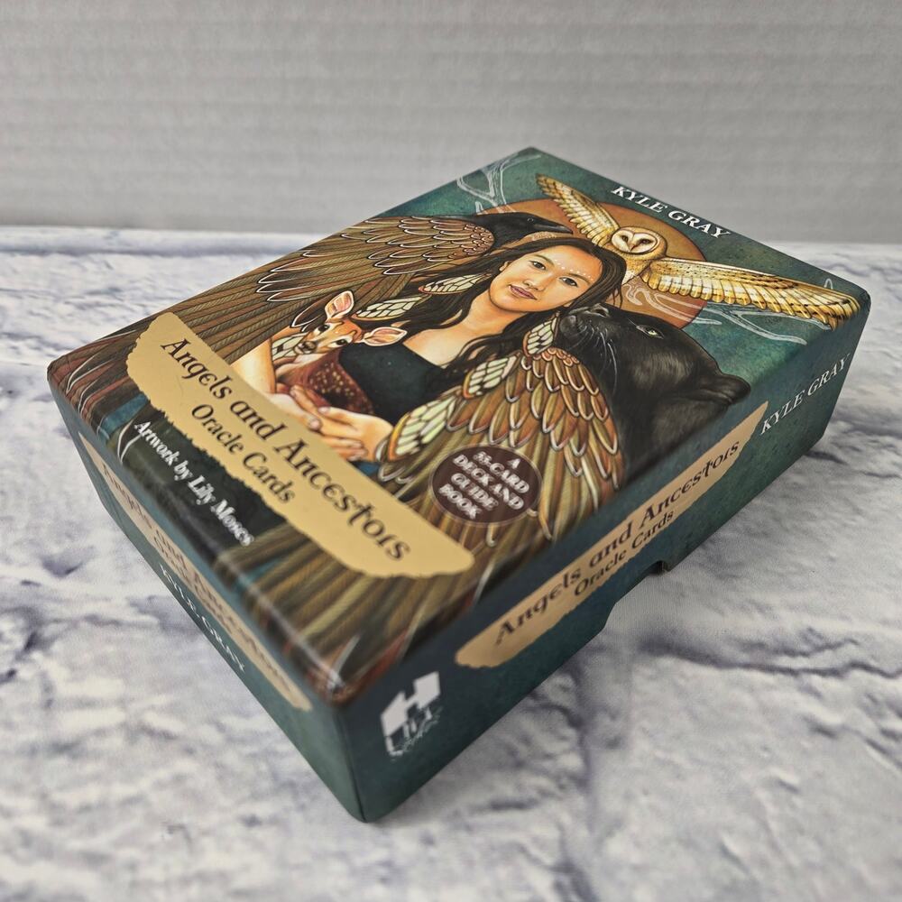 Angels And Ancestors Oracle 55 Card Deck and Guidebook in Box by Kyle Gray - Picture 4 of 14